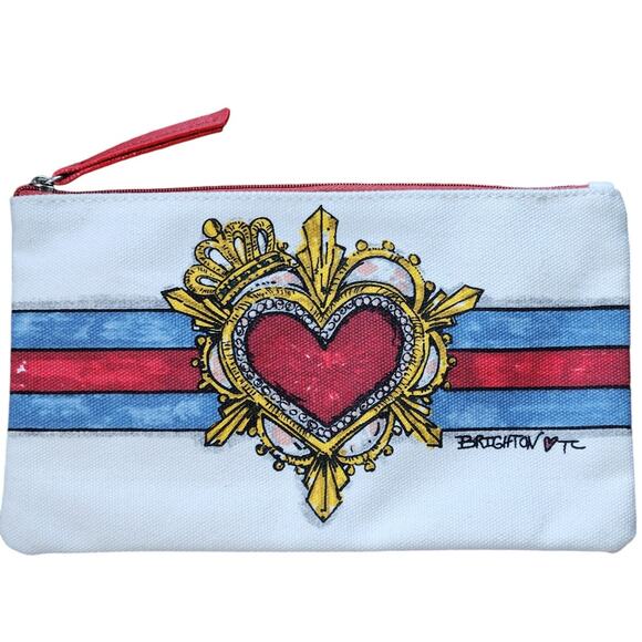 Brighton In Love We Trust canvas pouch - Picture 1 of 6